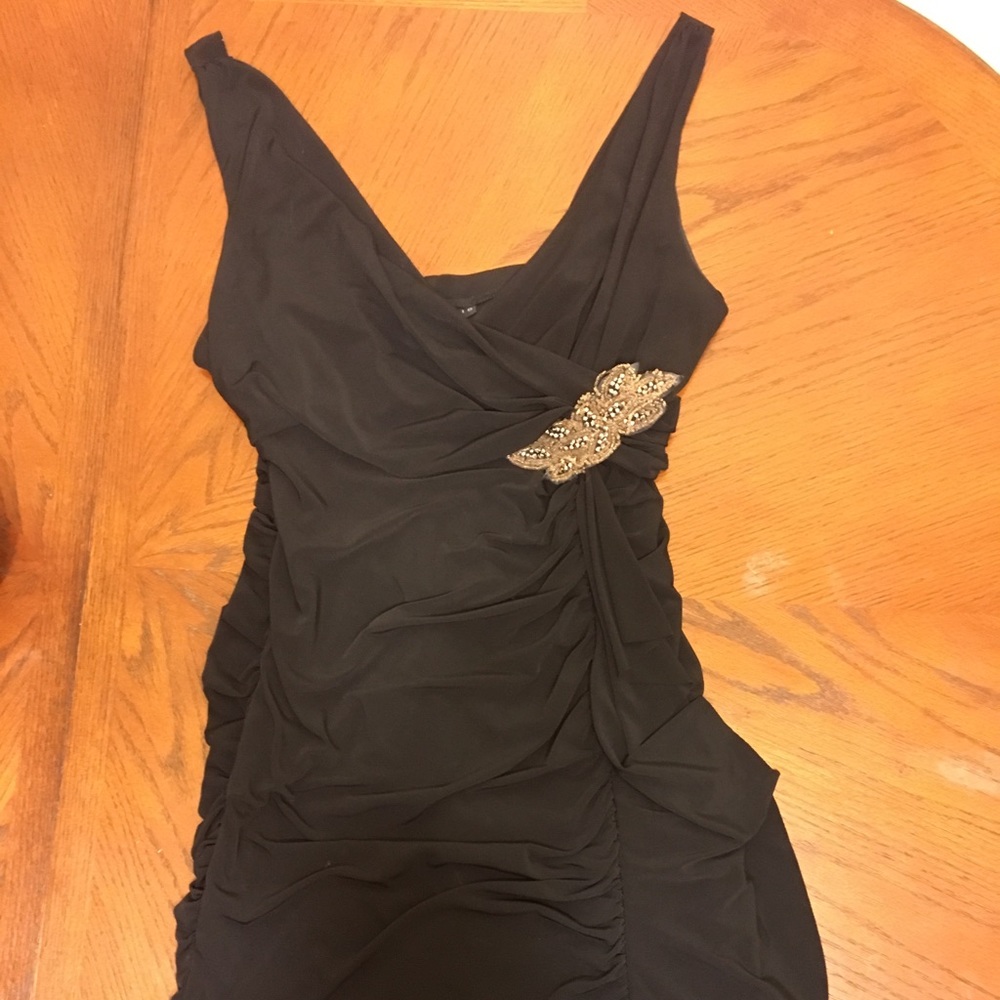 Black evening dress